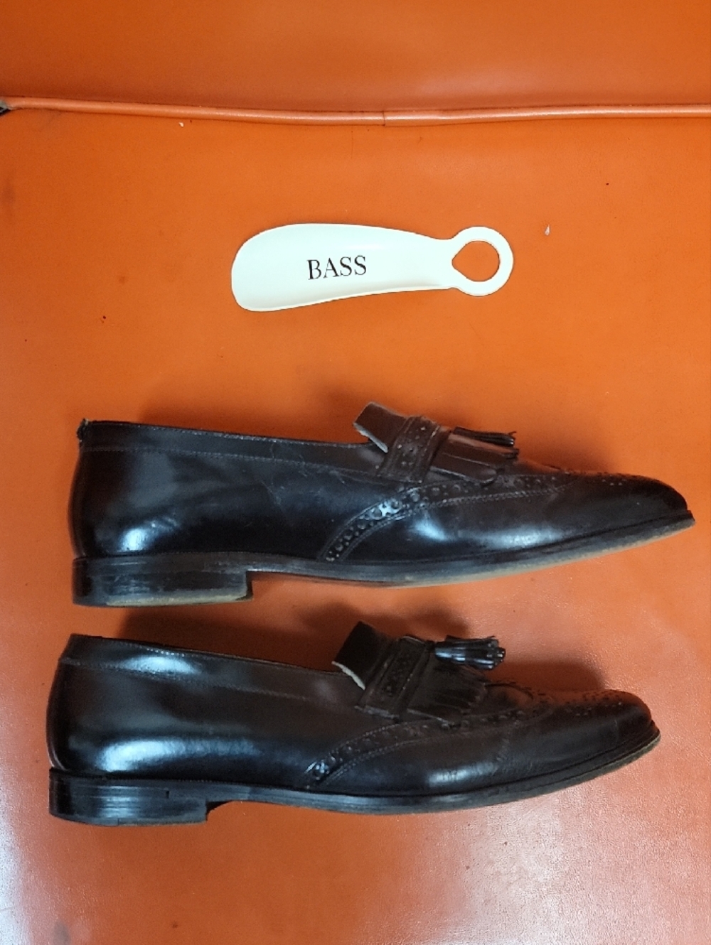 Men's Classic Tassel Loafers - Dark Brown Leather - Picture 7 of 13
